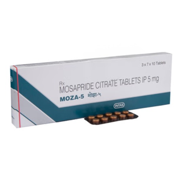 Mosapride 5 mg Tablet (Generic Equivalent)