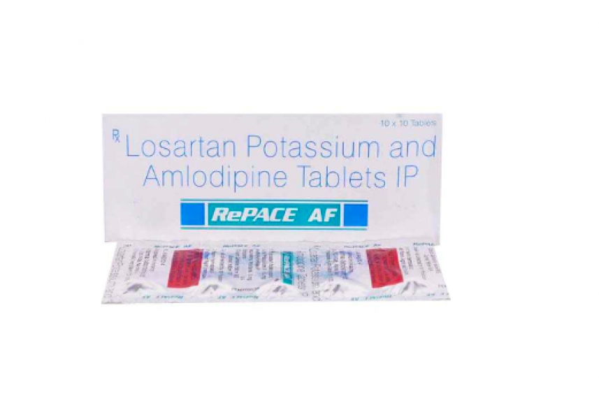 Losartan 50mg + Amlodipine 5mg Tablet