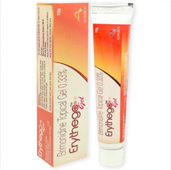 Mirvaso 0.33 Percent Gel 15gm Tube (Generic Equivalent)