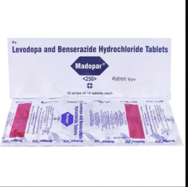 Madopar 250mg Tablet (BRAND)