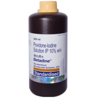 Betadine 10 Percent Solution 500ml Bottle - (BRAND)