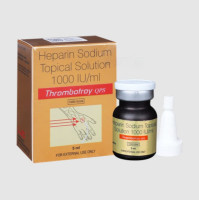 Heparin (1000 IU/ml) Solution 5ml Bottle (Generic Equivalent)