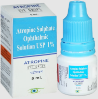 Isopto Atropine 1 Percent Eye Drops 5ml Bottle (Generic Equivalent)