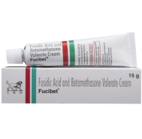 Fucibet Cream (0.1 Percent w/w + 2 Percent w/w) 15 gm tube - (BRAND)