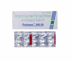 Amlodipine 5mg + Metoprolol Succinate 50mg Tablet