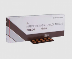 Atenolol 50mg + Nifedipine 20mg Tablet