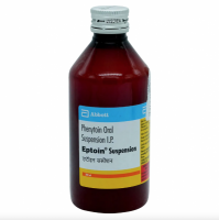 A bottle of Phenytoin (30 mg/5 ml) - (200ml)