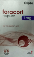 A pack of Formoterol (20mcg) + Budesonide (1mg) Respule