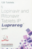 A box of Lopinavir (200mg) + Ritonavir (50 mg) Tablet
