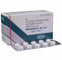 Minipress 2.5mg Tablet (Generic Equivalent)