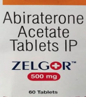 A box of Generic Abiraterone Acetate 500mg Tablets