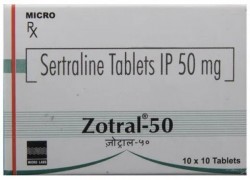 Zoloft 50mg Tablets (Generic Equivalent)