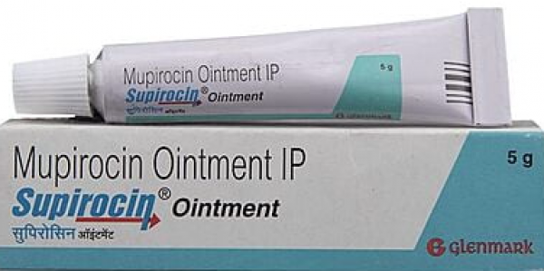 A tube and a box of generic Mupirocin 2% Ointment