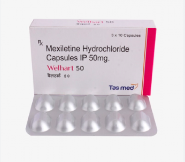 Mexitil 50mg Capsule (Generic Equivalent)