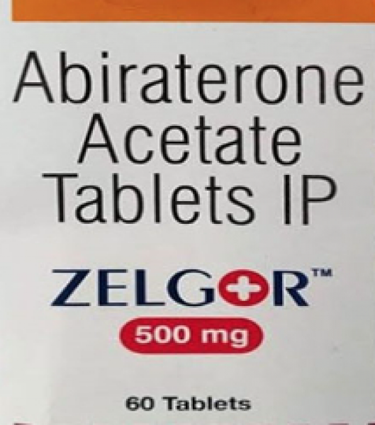 A box of Generic Abiraterone Acetate 500mg Tablets